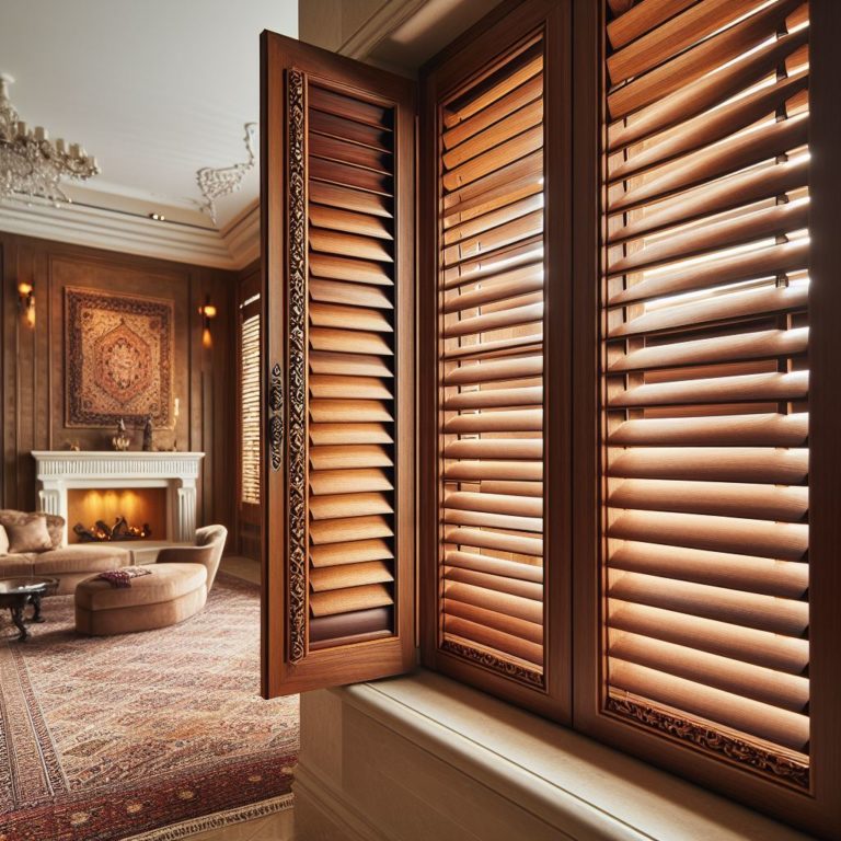 Wood Window Shutters:Beautiful and Functional Accents for Any Home